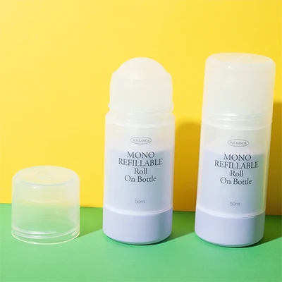 envase roll-on rellenable de PP de 50 ml - 6
