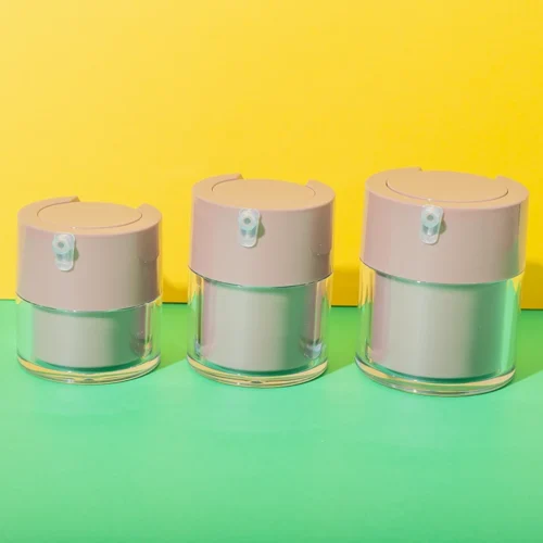 Tarro airless de acrílico con bomba lateral de 15 g, 30 g y 50 g - imagen 1