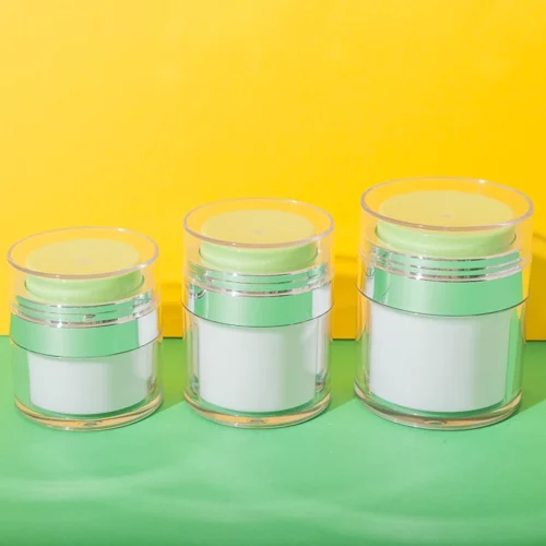 Tarro airless de acrílico con sistema de dispensación de 15 ml, 30 ml y 50 ml - imagen 1