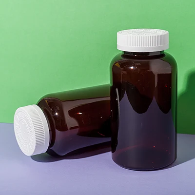 Bote de PET de 625 ml para cápsulas de omega-3, SKU UKH019
