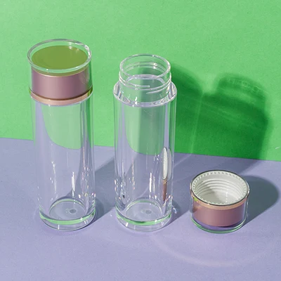 Bote transparente de PS de 30 ml para complementos alimenticios, SKU UKH079