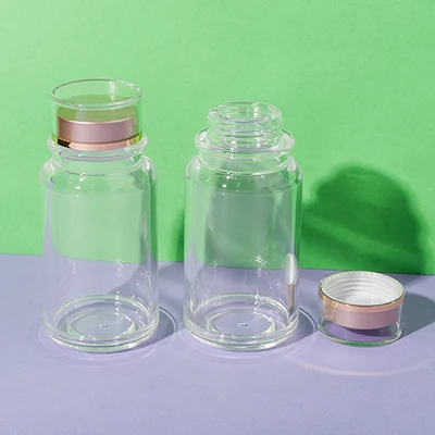 Bote transparente de PS de 70 ml para comprimidos, SKU UKH066