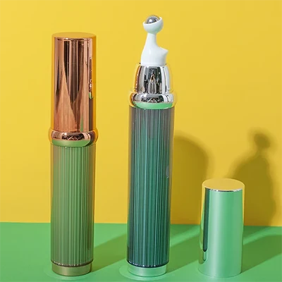 Botella airless PMMA+PP con roll-on, 10/15 ml