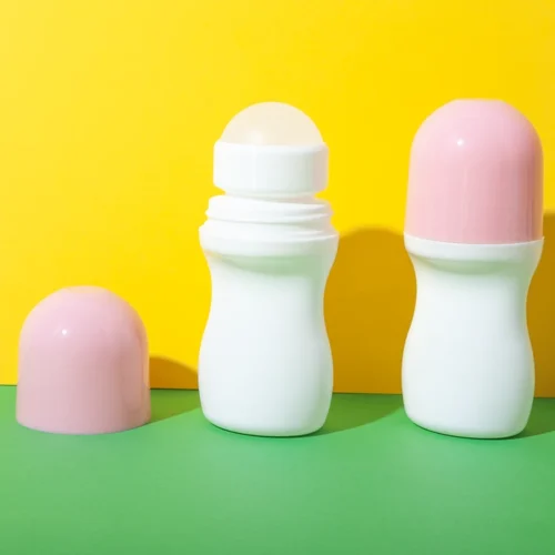 Botella roll-on curva ergonómica de PP de 80 ml – vista 1