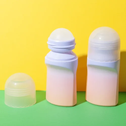 Botella roll-on de PP de 2,5 oz con degradado – vista 1