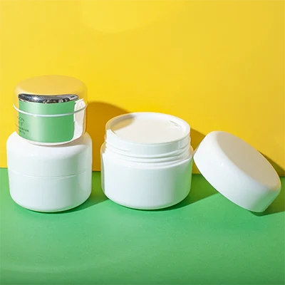 envase Redondo Ancho de PP para Cremas Cosméticas 15 g 30 g 50 g