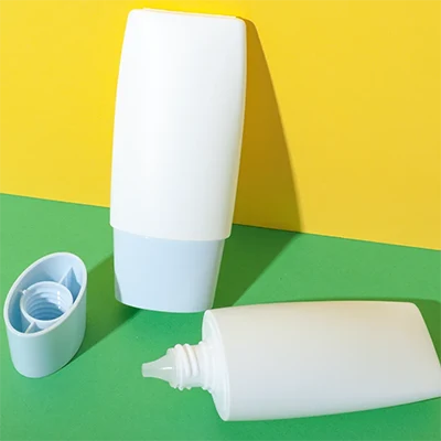 envase tottle curvo de HDPE de 30 y 50 ml