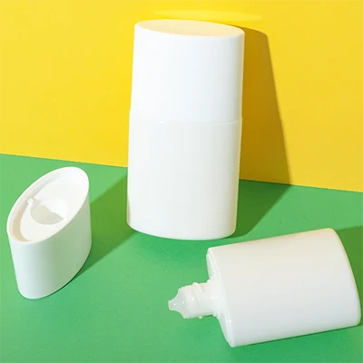 envase tottle ovalado flexible de HDPE