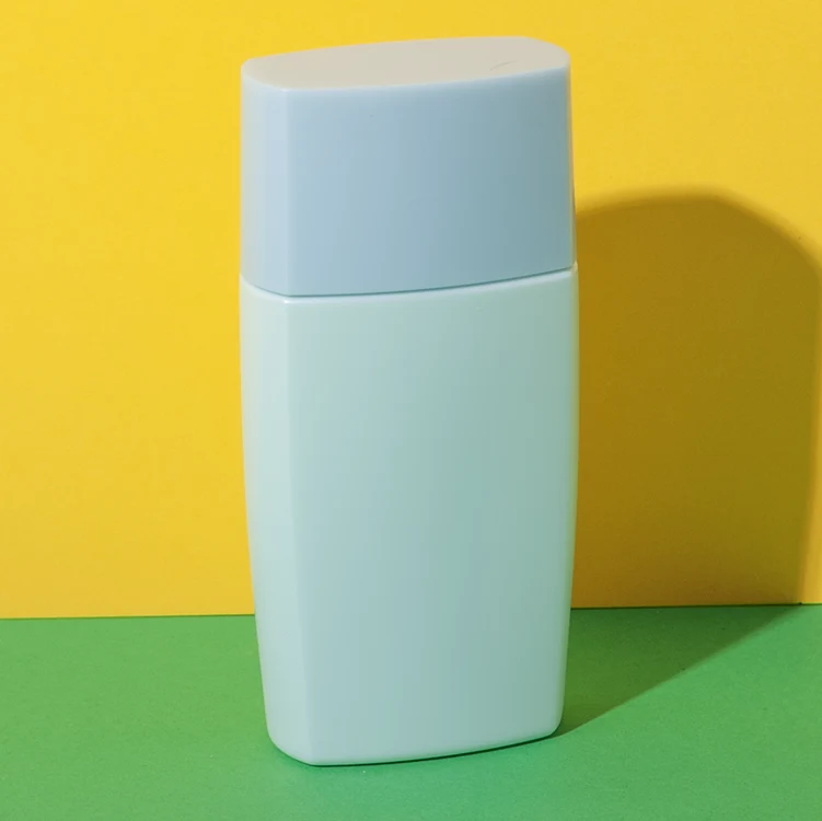 Envase tottle plano y estrecho de HDPE de 30 ml – vista 2
