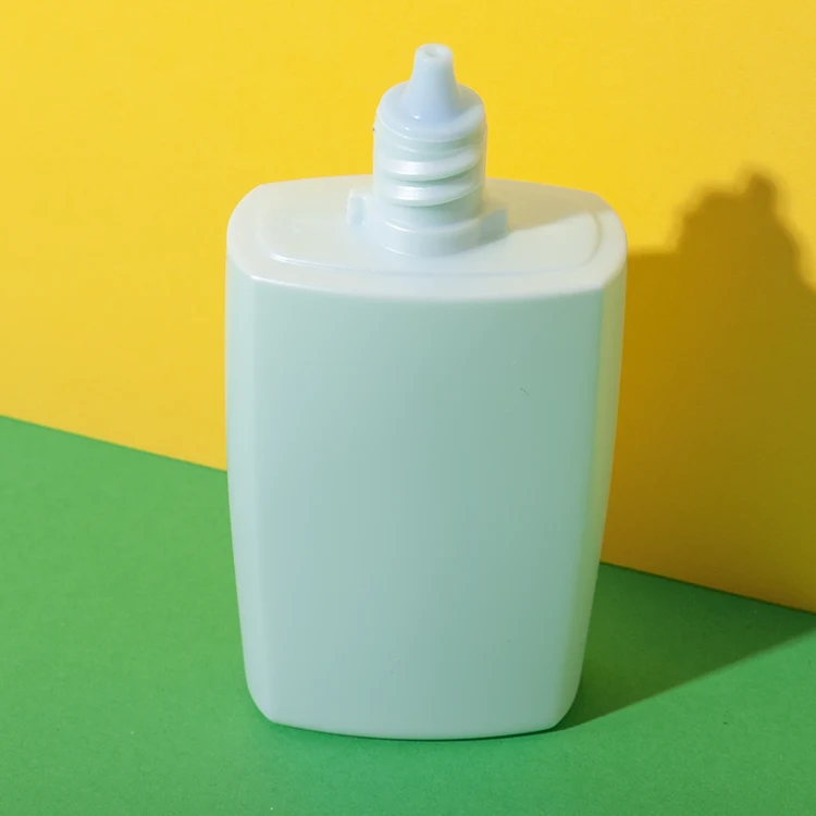 Envase tottle plano y estrecho de HDPE de 30 ml – vista 6