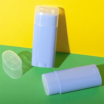 envase twist-up PP 40 g para llenado inferior con tapa transparente envase twist-up PP 40 g para llenado inferior con tapa transparente