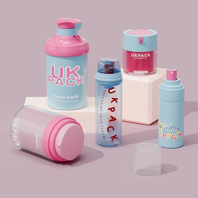 envases airless con bomba personalizados para cosmética de UKPACK envases airless con bomba personalizados para cosmética de UKPACK