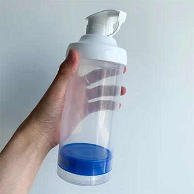 Botella airless para acondicionador de PP, 500 ml