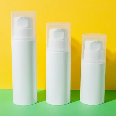Botella airless para champú de PP, 150 ml, 200 ml, 250 ml