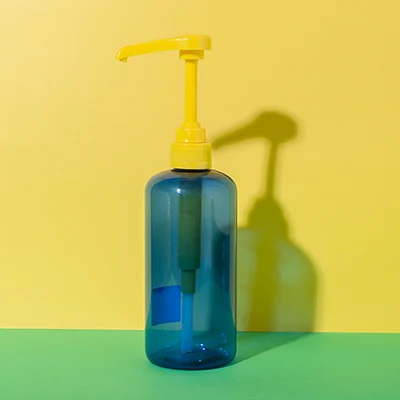Botella para champú de PET, 500 ml