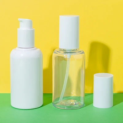 Botella pequeña para aceite capilar de PETG, 80 ml