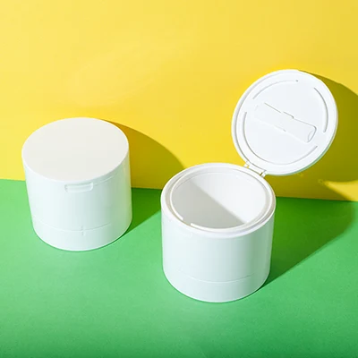 Tarro recargable para mascarilla capilar de PP, 200 ml