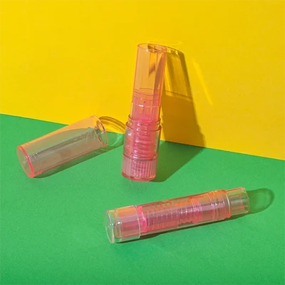 tubo recargable para barra de labios de PP