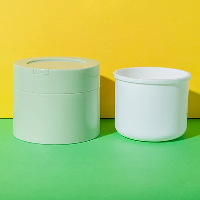 tarro cosmético reutilizable de PP
