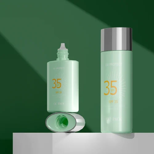 Envases tottle de HDPE de 30 y 50 ml para protector solar – vista 1