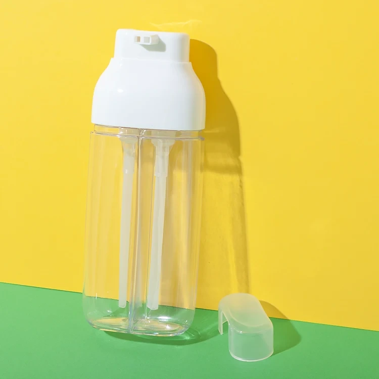 Botellas de doble cámara para champú personalizadas de UKPACK
