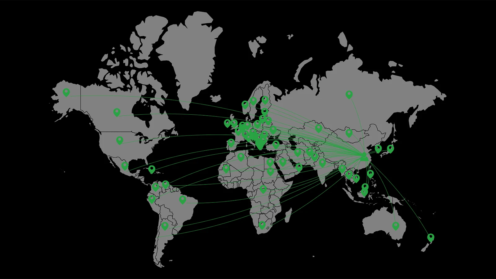 UKPACK exporta a más de 130 países we export globally - 2