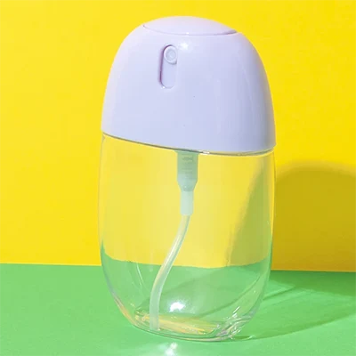 Frasco ovalado de 50 ml con pulverizador integrado