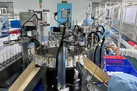 Preparación de la producción de envases cosméticos Preparación de la producción de envases cosméticos
