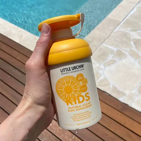 Proyecto de envase airless para protector solar infantil Little Urchin