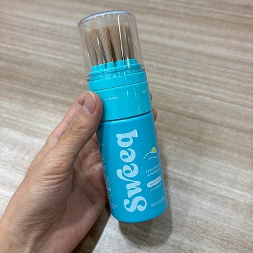 Envase flexible de HDPE de 100 ml para Sweeq