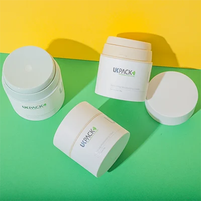Tarro airless de acrílico para crema facial