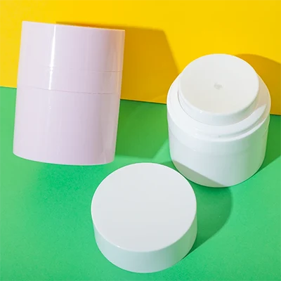 Tarro airless de PP de 30 ml y 50 ml para crema hidratante
