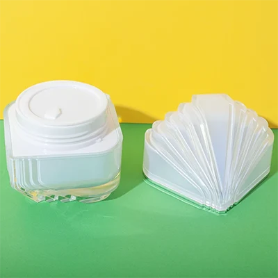 tarro de Acrílico con Forma de Concha para Cremas 30 g 50 g