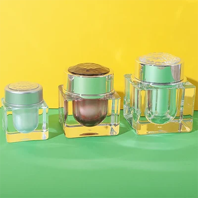 tarro de Acrílico de Lujo para Cremas 15 g 30 g 50 g