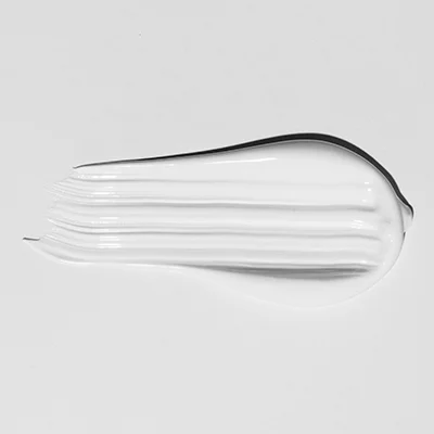 Textura de crema cosmética extendida