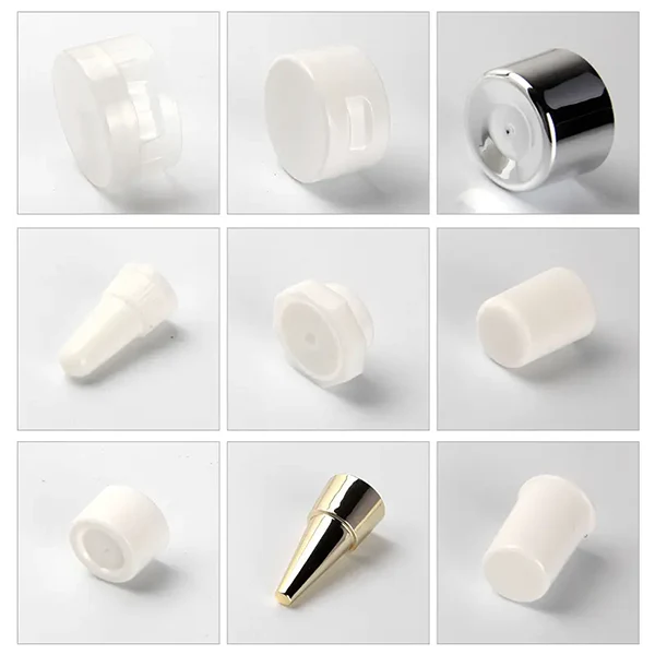 Amplia gama de tapones para tubos cosméticos