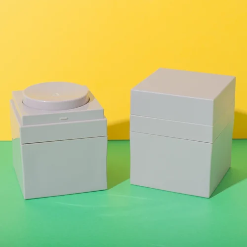 Tarro airless cuadrado de acrílico de 50 g para crema - imagen 1