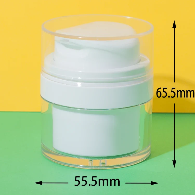 Tarros cosméticos airless de AS para cremas de 15 g, 30 g, 50 g y 100 g - imagen 2