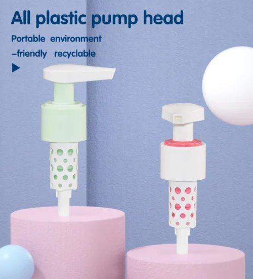 Mono-material Plastic 28 410 Lotion Pump for Shampoo, Hand Sanitizer, etc - vista 1