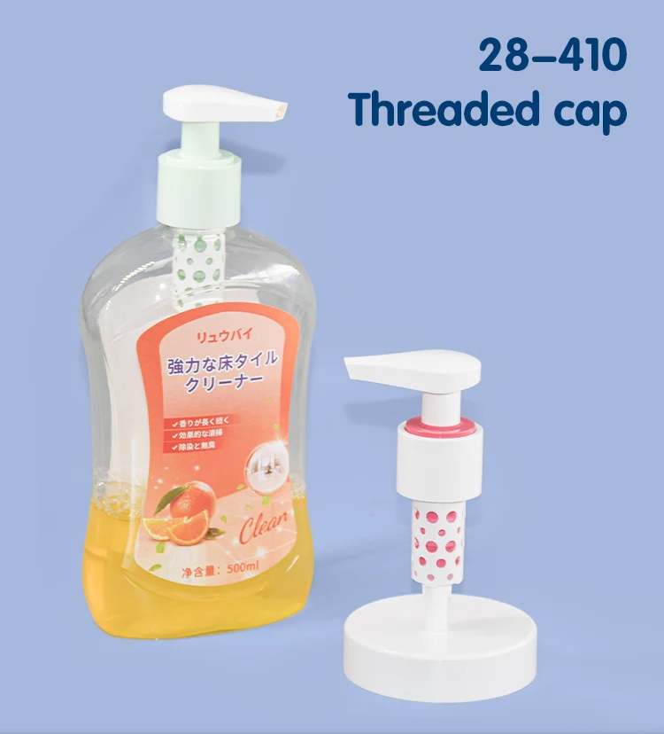 Mono-material Plastic 28 410 Lotion Pump for Shampoo, Hand Sanitizer, etc - vista 5