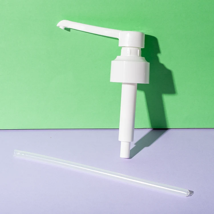 Bomba dosificadora MD de 8 ml para sirope, compatible con cuellos universales — detalle del cabezal