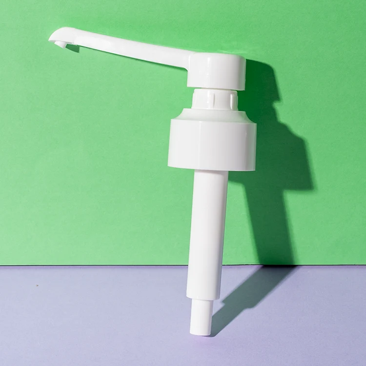 Bomba dosificadora MD de 8 ml para sirope, compatible con cuellos universales — detalle del cuello