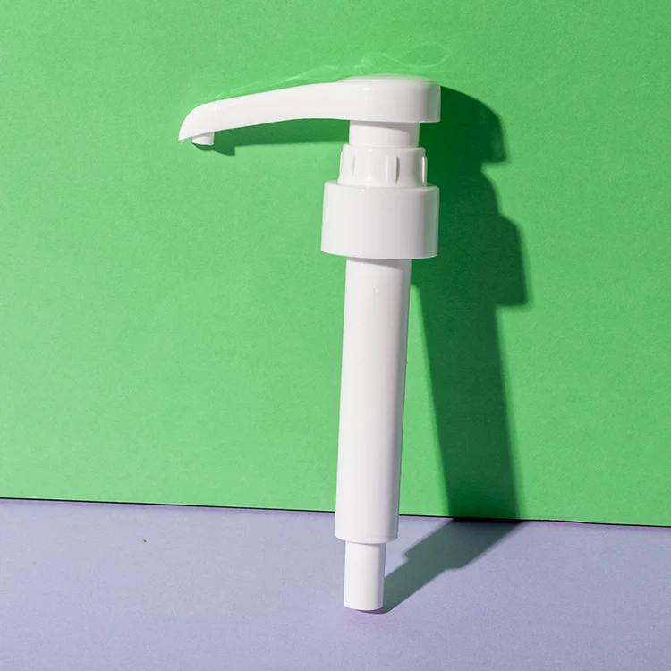 Bomba dosificadora para aromas, rosca 28/410 — detalle del cuello