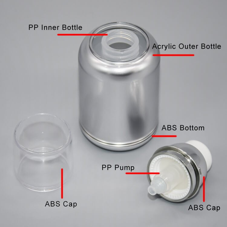 Luxury Acrylic Airless Bottle - vista 2