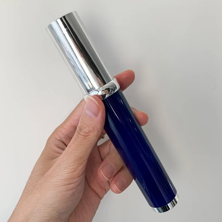 15ml 20ml Airless Eye Cream Blue Bottle With Massage Head - vista 3