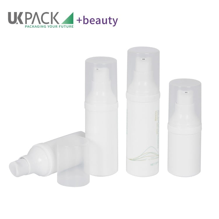 Botella airless blanca con bomba de 15 ml, 20 ml, 25 ml y 30 ml - imagen 7