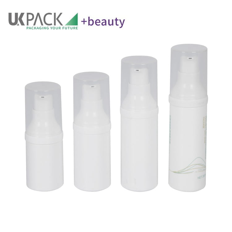 Botella airless blanca con bomba de 15 ml, 20 ml, 25 ml y 30 ml - imagen 9