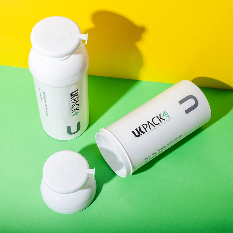 Botella airless con bomba de 500 ml — detalle de componentes — imagen 5