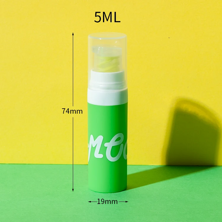 Botella airless con bomba monomaterial de PP de 5 ml, 8 ml y 10 ml - imagen 3