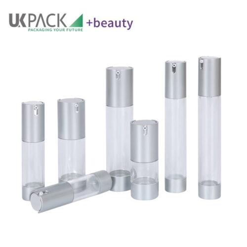 Botella airless cosmética de AS con bomba de 15 ml, 20 ml, 30 ml, 35 ml y 50 ml - imagen 1